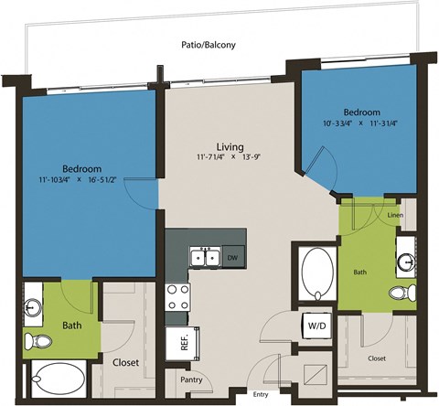 300 E Riverside Dr Studio-3 Beds Apartment for Rent - Photo Gallery 87